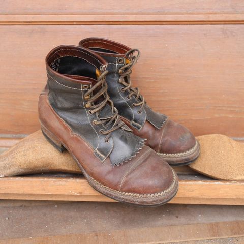 Midas Vanquish Blucher Boot in Rocado Whisky Shell Cordovan