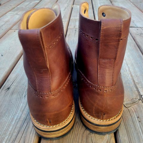 Mark Albert Countrty Boot in C.F. Stead Dark Snuff Regency Calf