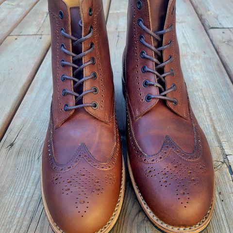 Mark Albert Countrty Boot in C.F. Stead Dark Snuff Regency Calf