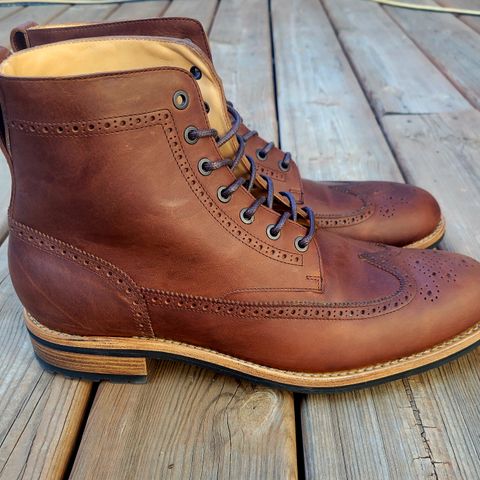 Mark Albert Countrty Boot in C.F. Stead Dark Snuff Regency Calf