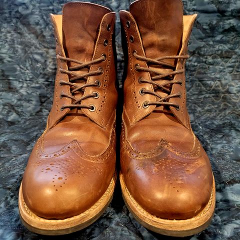 Mark Albert Countrty Boot in C.F. Stead Dark Snuff Regency Calf