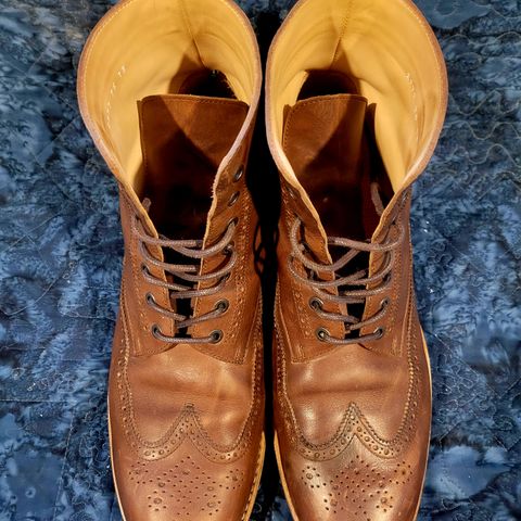 Mark Albert Countrty Boot in C.F. Stead Dark Snuff Regency Calf