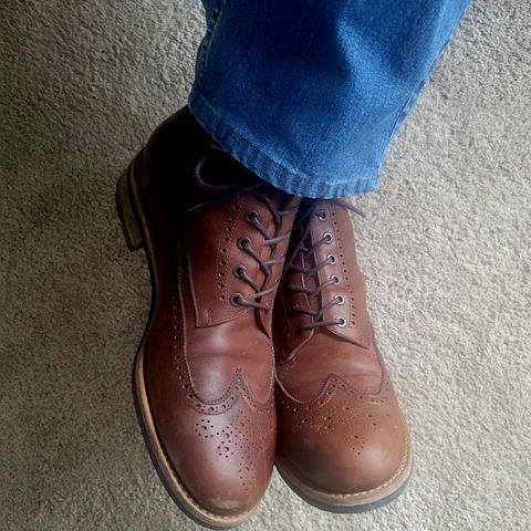 Mark Albert Countrty Boot in C.F. Stead Dark Snuff Regency Calf
