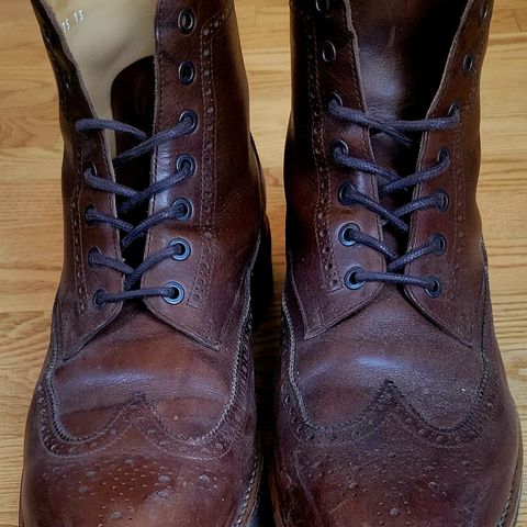 Mark Albert Countrty Boot in C.F. Stead Dark Snuff Regency Calf