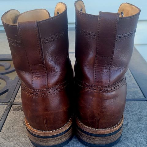 Mark Albert Countrty Boot in C.F. Stead Dark Snuff Regency Calf