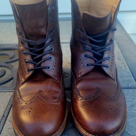 Mark Albert Countrty Boot in C.F. Stead Dark Snuff Regency Calf