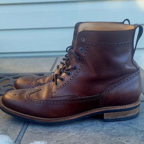 Mark Albert Countrty Boot in C.F. Stead Dark Snuff Regency Calf