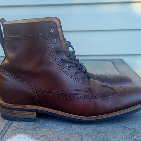 Mark Albert Countrty Boot in C.F. Stead Dark Snuff Regency Calf