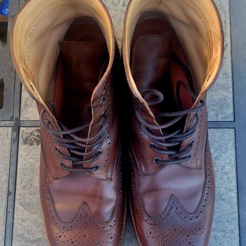 Mark Albert Countrty Boot in C.F. Stead Dark Snuff Regency Calf