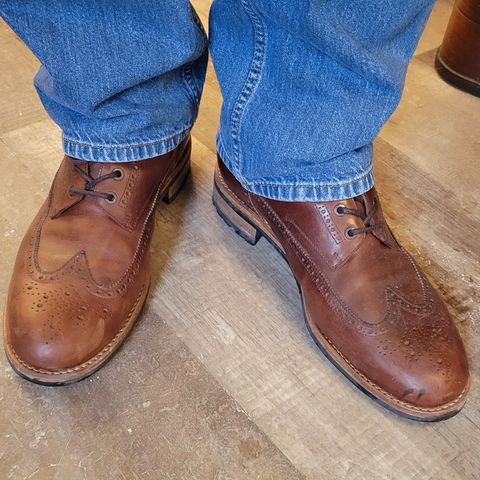 Mark Albert Countrty Boot in C.F. Stead Dark Snuff Regency Calf