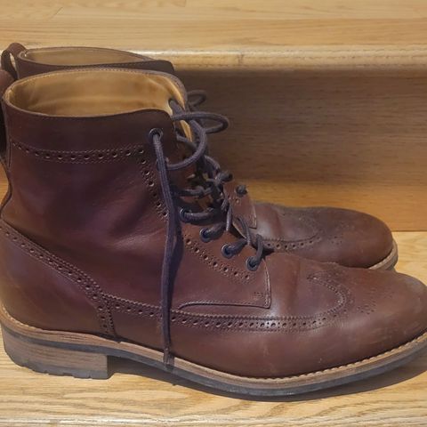 Mark Albert Countrty Boot in C.F. Stead Dark Snuff Regency Calf