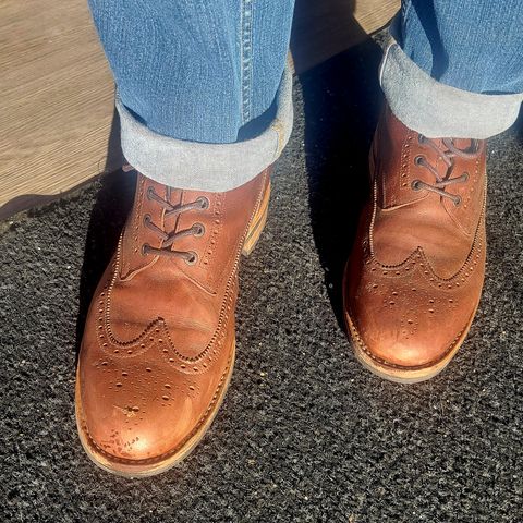 Mark Albert Countrty Boot in C.F. Stead Dark Snuff Regency Calf