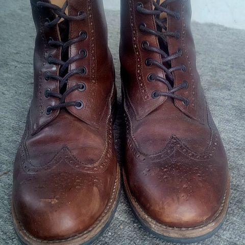 Mark Albert Countrty Boot in C.F. Stead Dark Snuff Regency Calf
