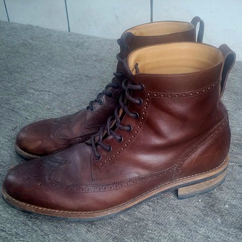 Mark Albert Countrty Boot in C.F. Stead Dark Snuff Regency Calf
