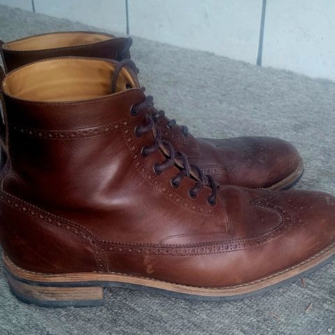 Mark Albert Countrty Boot in C.F. Stead Dark Snuff Regency Calf