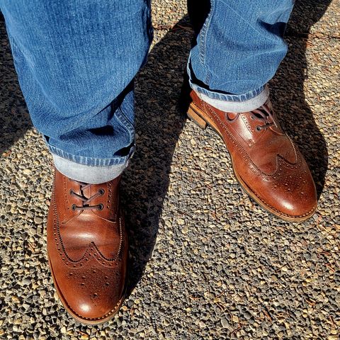 Mark Albert Countrty Boot in C.F. Stead Dark Snuff Regency Calf