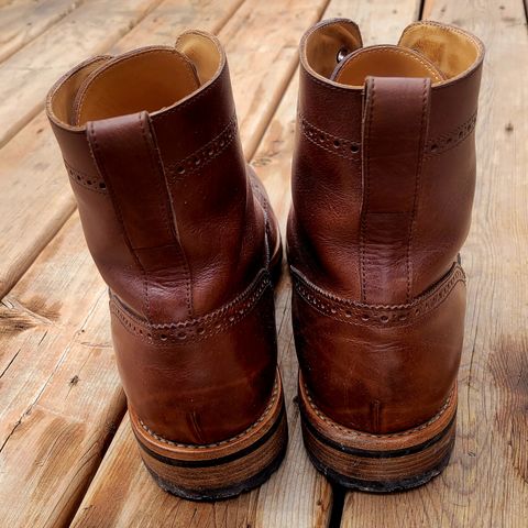 Mark Albert Countrty Boot in C.F. Stead Dark Snuff Regency Calf