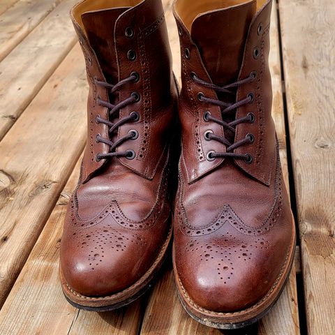Mark Albert Countrty Boot in C.F. Stead Dark Snuff Regency Calf
