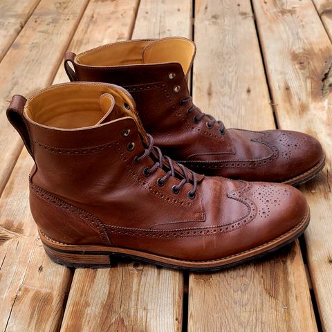 Mark Albert Countrty Boot in C.F. Stead Dark Snuff Regency Calf