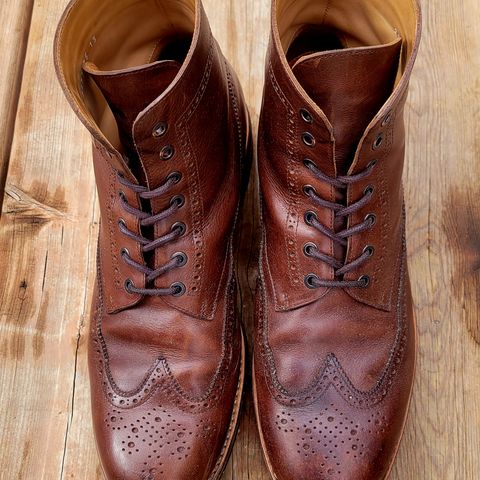 Mark Albert Countrty Boot in C.F. Stead Dark Snuff Regency Calf