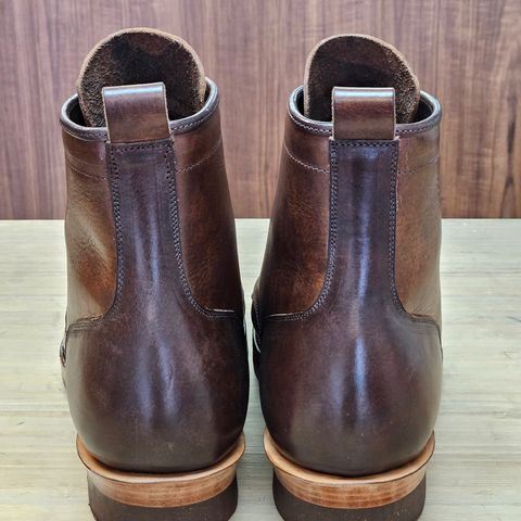 Tahura Captoelari Plain Toe in Badalassi Carlo Dark Brown Nemesis