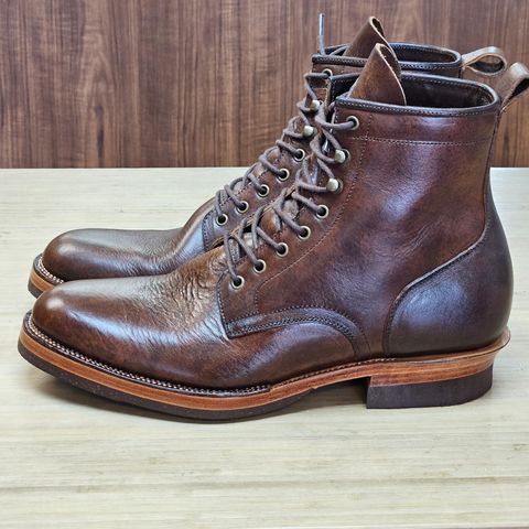 Tahura Captoelari Plain Toe in Badalassi Carlo Dark Brown Nemesis