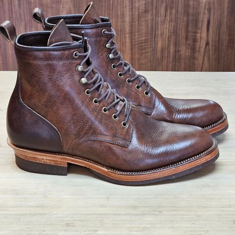 Tahura Captoelari Plain Toe in Badalassi Carlo Dark Brown Nemesis