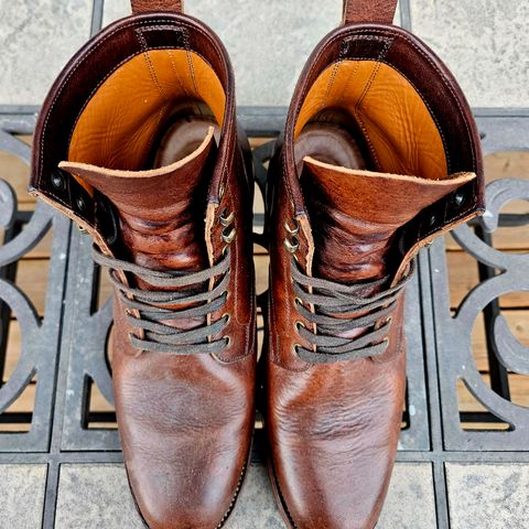 Tahura Captoelari Plain Toe in Badalassi Carlo Dark Brown Nemesis