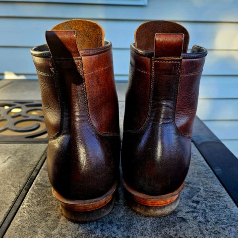 Tahura Captoelari Plain Toe in Badalassi Carlo Dark Brown Nemesis