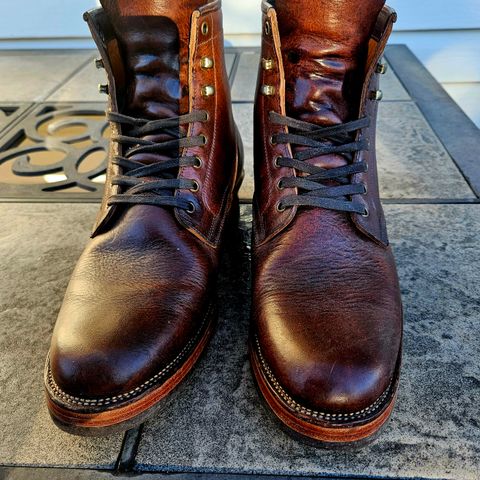 Tahura Captoelari Plain Toe in Badalassi Carlo Dark Brown Nemesis