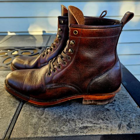 Tahura Captoelari Plain Toe in Badalassi Carlo Dark Brown Nemesis