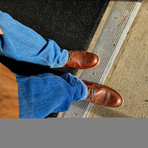 Tahura Captoelari Plain Toe in Badalassi Carlo Dark Brown Nemesis