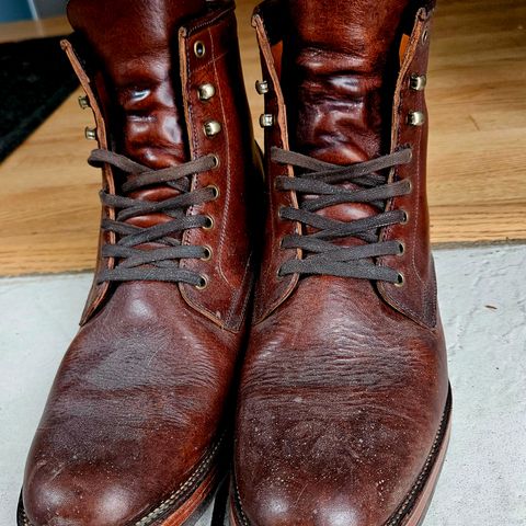 Tahura Captoelari Plain Toe in Badalassi Carlo Dark Brown Nemesis