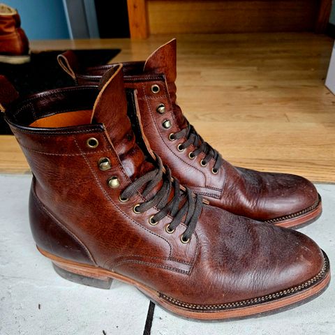 Tahura Captoelari Plain Toe in Badalassi Carlo Dark Brown Nemesis