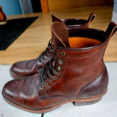 Tahura Captoelari Plain Toe in Badalassi Carlo Dark Brown Nemesis