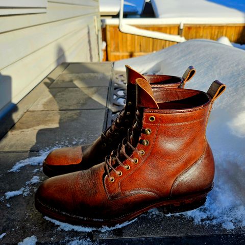 Tahura Captoelari Plain Toe in Badalassi Carlo Dark Brown Nemesis