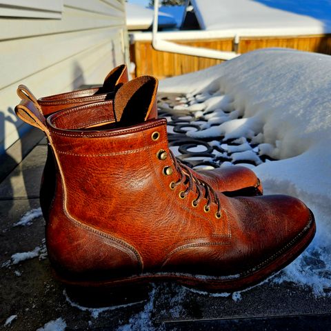 Tahura Captoelari Plain Toe in Badalassi Carlo Dark Brown Nemesis