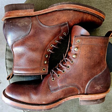 Tahura Captoelari Plain Toe in Badalassi Carlo Dark Brown Nemesis
