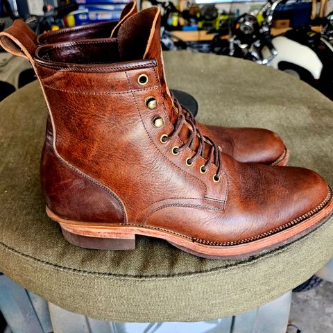 Tahura Captoelari Plain Toe in Badalassi Carlo Dark Brown Nemesis