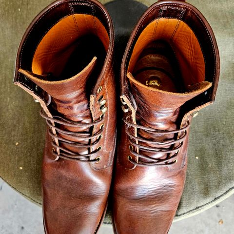 Tahura Captoelari Plain Toe in Badalassi Carlo Dark Brown Nemesis