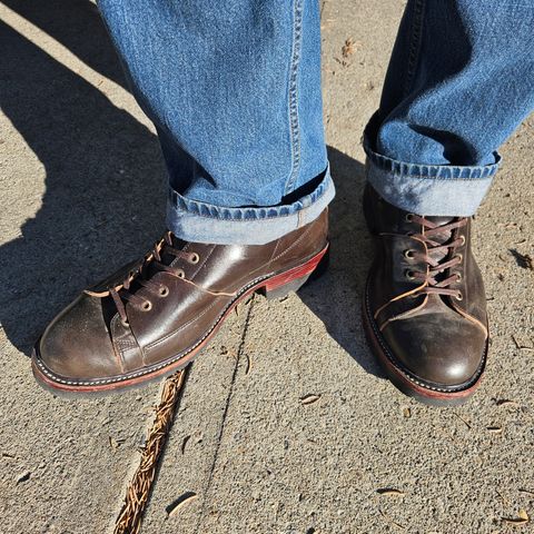 Jakkrabbits Monkey Boot in Maryam Olive Horsebutt