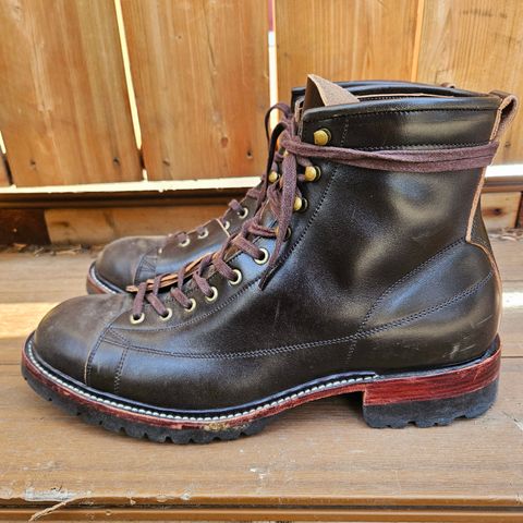 Jakkrabbits Monkey Boot in Maryam Olive Horsebutt
