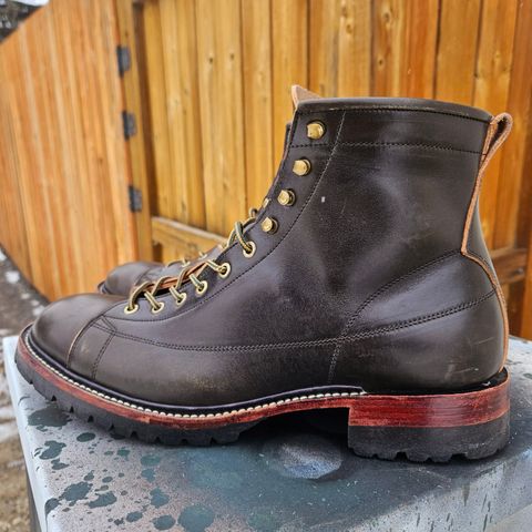 Jakkrabbits Monkey Boot in Maryam Olive Horsebutt
