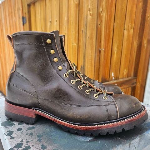 Jakkrabbits Monkey Boot in Maryam Olive Horsebutt