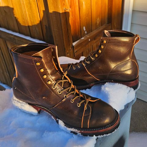 Jakkrabbits Monkey Boot in Maryam Olive Horsebutt
