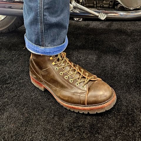 Jakkrabbits Monkey Boot in Maryam Olive Horsebutt