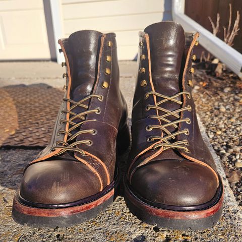 Jakkrabbits Monkey Boot in Maryam Olive Horsebutt