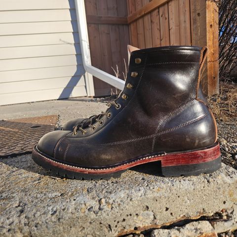 Jakkrabbits Monkey Boot in Maryam Olive Horsebutt