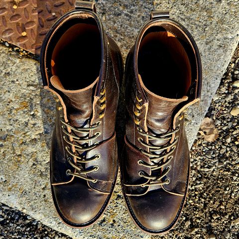 Jakkrabbits Monkey Boot in Maryam Olive Horsebutt