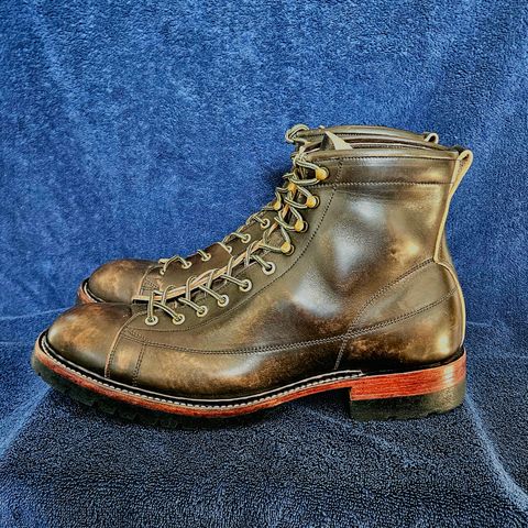 Jakkrabbits Monkey Boot in Maryam Olive Horsebutt